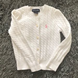 Ralph Lauren kids button down sweater